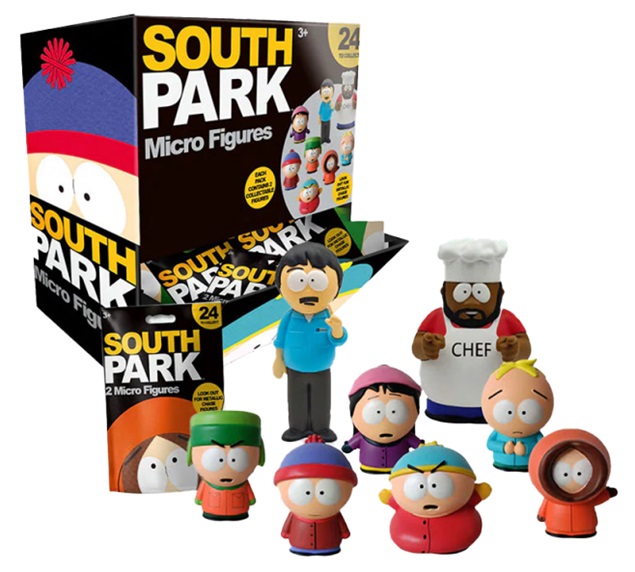 SOUTH PARK Personaggini cm In Blindbag (9,5x13cm) In espo da 24pz 8ass…x24…x48